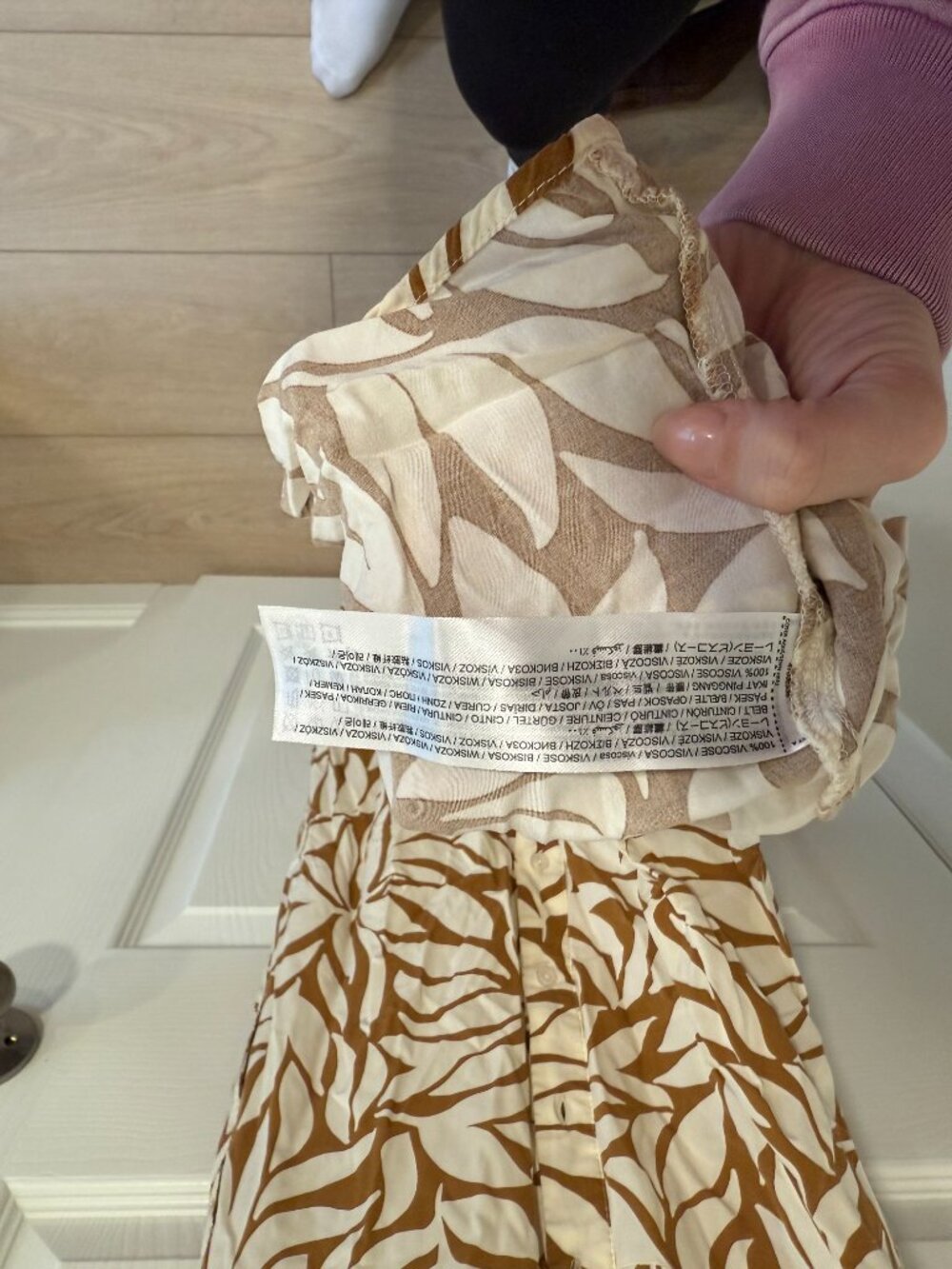 MANGO Floral Shirt Dress - Picture 4 of 4